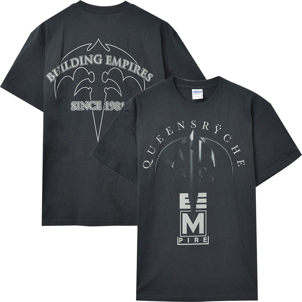 QUEENSRYCHE クイーンズライク - BUILDING EMPIRES / バックプリントあり / Tシャツ / メンズ - PGS